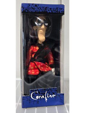 NECA 2025 Coraline Button Eyed Doll Other Father 10" Doll Figure READ